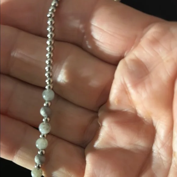 Kinsley Armelle Silver Crystal Necklace - Picture 5 of 8